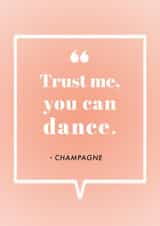 Champagne Themed Greetings Card created by Kat Prentki