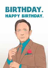 James Bond Birthday Card created by Kasia Cards