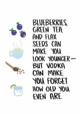 Vodka Birthday Card created by Knotty Cards