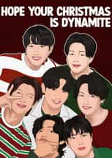 Hope Your Christmas is Dynamite created by Pink + Pip