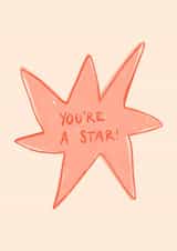 You’re a star! Card created by Lydia Ellen Greaves