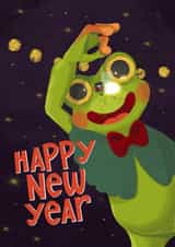 Happy new year card created by Katerina Ren