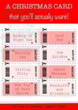 A Christmas card that you’ll actually want created by Kate and Co