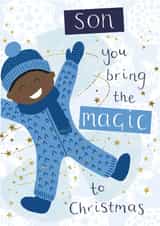 Son Magic Christmas Card 1000 created by Sarah Catherine