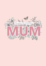 Happy Birthday Mum Card created by Sunshine Willow Bear