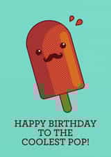 Coolest Pop Birthday Card created by Tiny Bee Cards