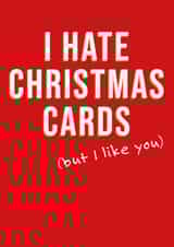 I HATE Christmas Cards created by Oh You Know Aaron
