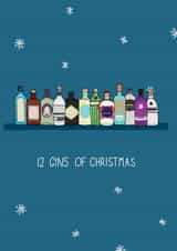 12 Gins of Christmas created by Becky Wood