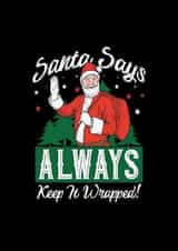 Keep it Wrapped Christmas Card created by Lunaslovelies_bykelly
