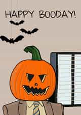 Halloween birthday card with Dwight from The Office created by GeorgiaPeach