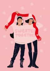 Sweater Together Jumper Christmas Card created by Absolutely Adela
