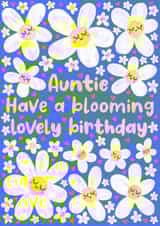 Happy birthday Auntie created by Lois Fitzy