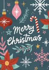 Merry Christmas created by Collyn Wooden Illustration