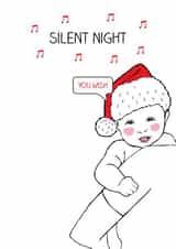 New Baby Christmas Card created by The Card Compony