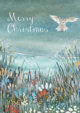 Atmospheric Seasonal Greetings. Christmas created by Kate Brazier