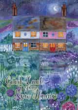 Traditional New Home Card - House - Good Luck In Your New Home created by Kate Brazier