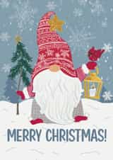 Christmas Gonk created by Opal Designs by Nicola