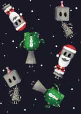 Robot Christmas Party created by Flockadoodle