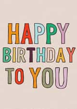 Warm Fuzz- Happy Birthday To YOU created by REFcreative