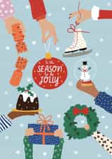 Tis the season to be jolly created by Curious Day
