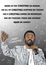 Craig David 7 Days Christmas Card created by Cards from Designers