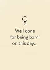 Well Done... created by Darren Hooper