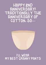 2nd anniversary  created by Ellen Cawley