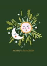 Celestial Christmas Card created by Joanna Clay Design