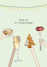 It's Christmas card created by Rosie Made A Thing