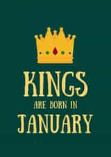 January Birthday Card 1001 created by SJdesigns