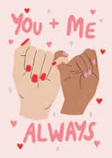 You and me, always created by As You Slept