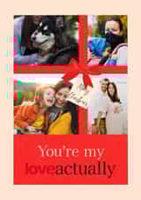 Personalised Christmas Photo Card created by Lisa Wardle - My love