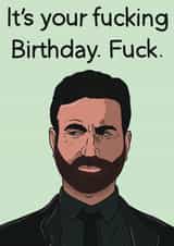 Roy Kent Birthday created by Samantha J Gibbs