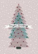 Christmas card created by VerUnique Designs