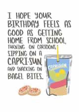 90s Nostalgic Birthday Card created by Knotty Cards