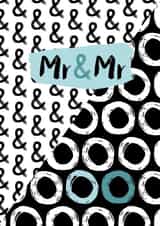 Mr & Mr Gay couple created by Karin van der Vegt