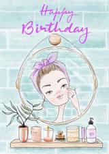 Happy Birthday to a Fabulous Woman created by Paula Romani Studio