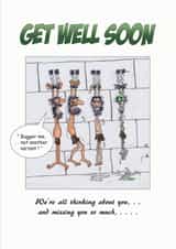 New card design from cartoonist Strings created by David Stringer ( STRINGS )