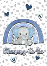 Mummy To Be, Baby Boy Congratulations Card 1001 created by Vivid Variations