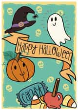 Cute Halloween Card created by Heather Mauchline