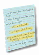 Sympathy, care card created by Heather Mauchline