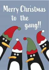 To all the gang at Christmas!! created by Amy Munro