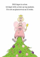 Christmas Fairy, funny job description created by Mel Barren