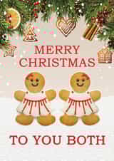 GINGERBREAD CHRISTMAS COUPLE created by Mo&Co