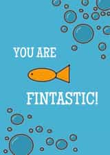 Happy Birthday/Mother's Day/Father's Day Fish Card created by DoodleCo