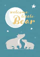 New Baby Bear Card created by X, Y & Z Design