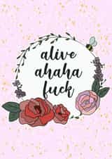 Inspirational card celebrating life created by GeorgiaPeach