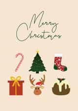 Christmas icon card created by IllustrationsByEll
