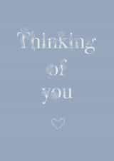 Foral thinking of you card created by Sasha Elle Digital Art