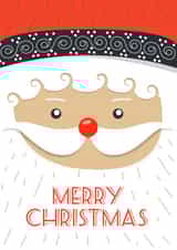 Merry Christmas from an up-close Santa created by RedNosedBadger